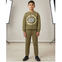 LFX827: Boys Soft Fleece Top & Jog Pant Outfit 